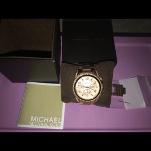 Michael Kors Rose Gold Watch